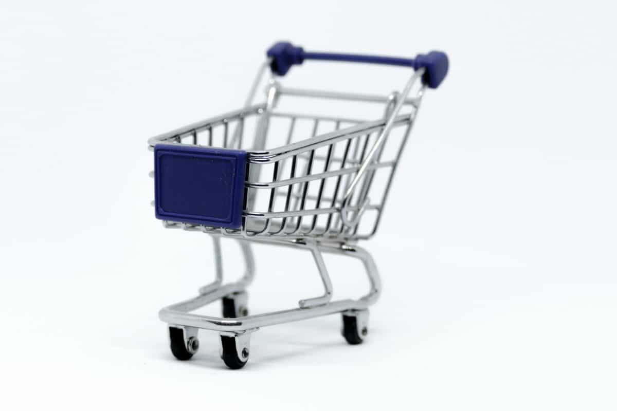 Image of a shopping trolley