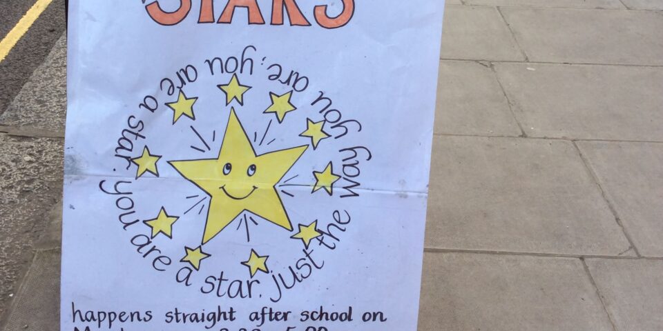 STARS poster from Dalgarno Estate