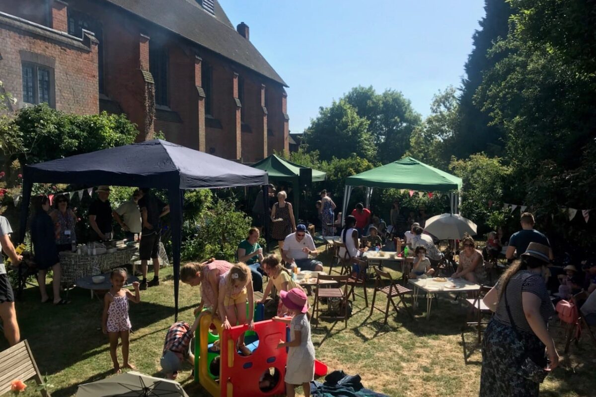 A treasure hunt BBQ at Grace Church Muswell Hill, resulted in great fun for all.