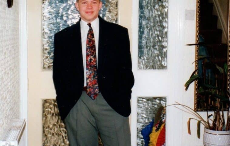 Alex Taylor's childhood photo