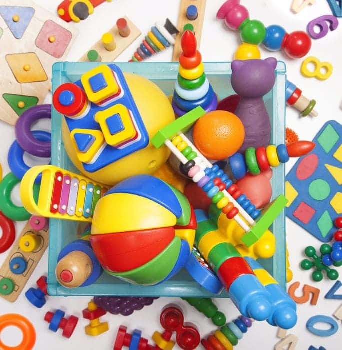 Box of toys