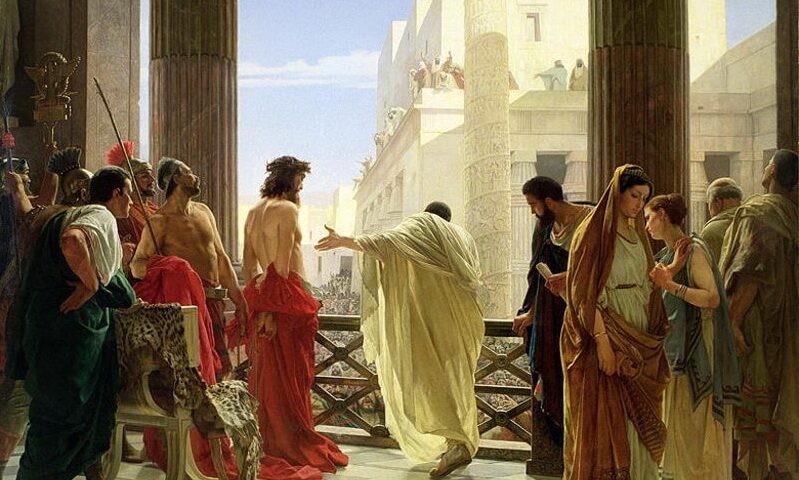 Ecce homo by Antonio Ciseri