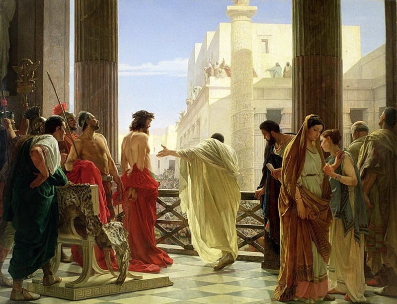 Ecce homo by Antonio Ciseri