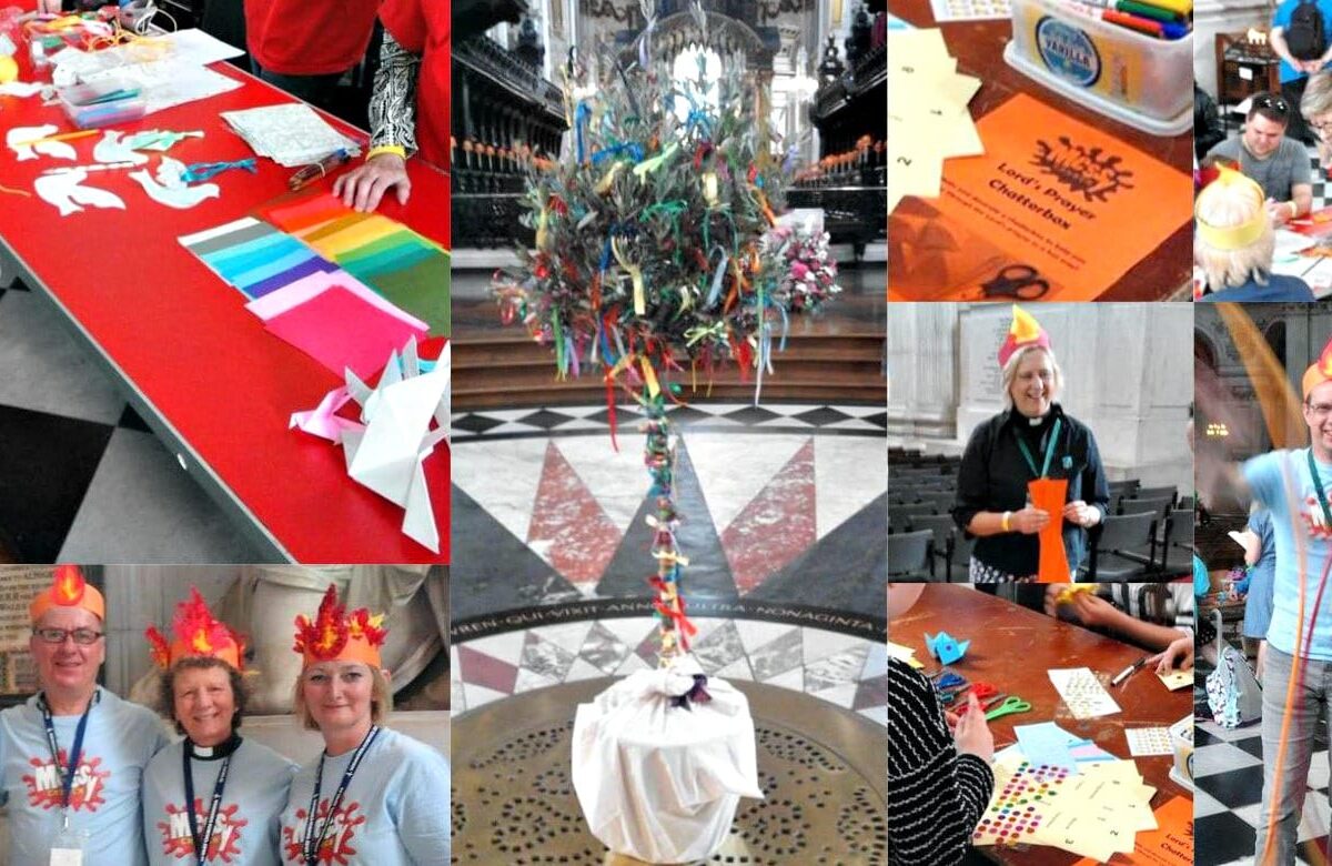 Messy St Paul's Cathedral team for Thy Kingdom Come