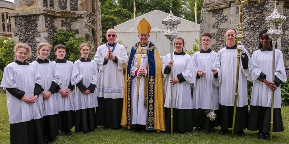 St Martin's Ruislip Serving team