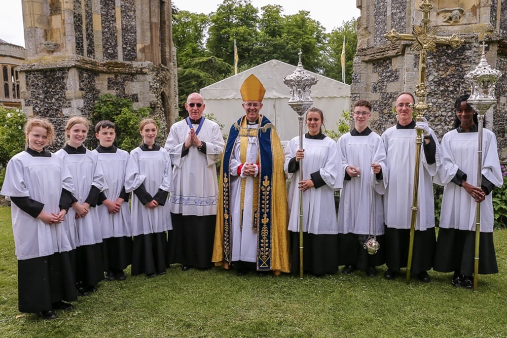 St Martin's Ruislip Serving team