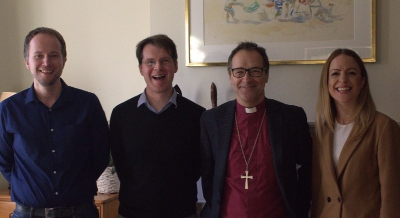 The new youth ministry course being launched with the Bishop of Kensington.