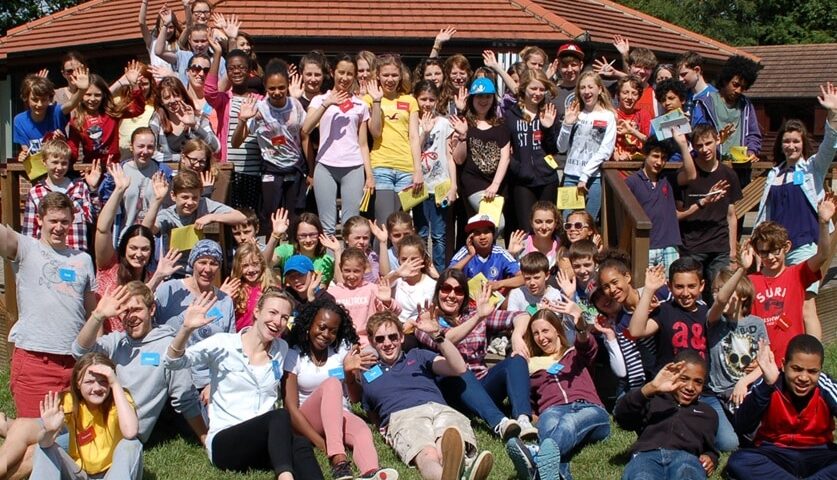 Team of young people
