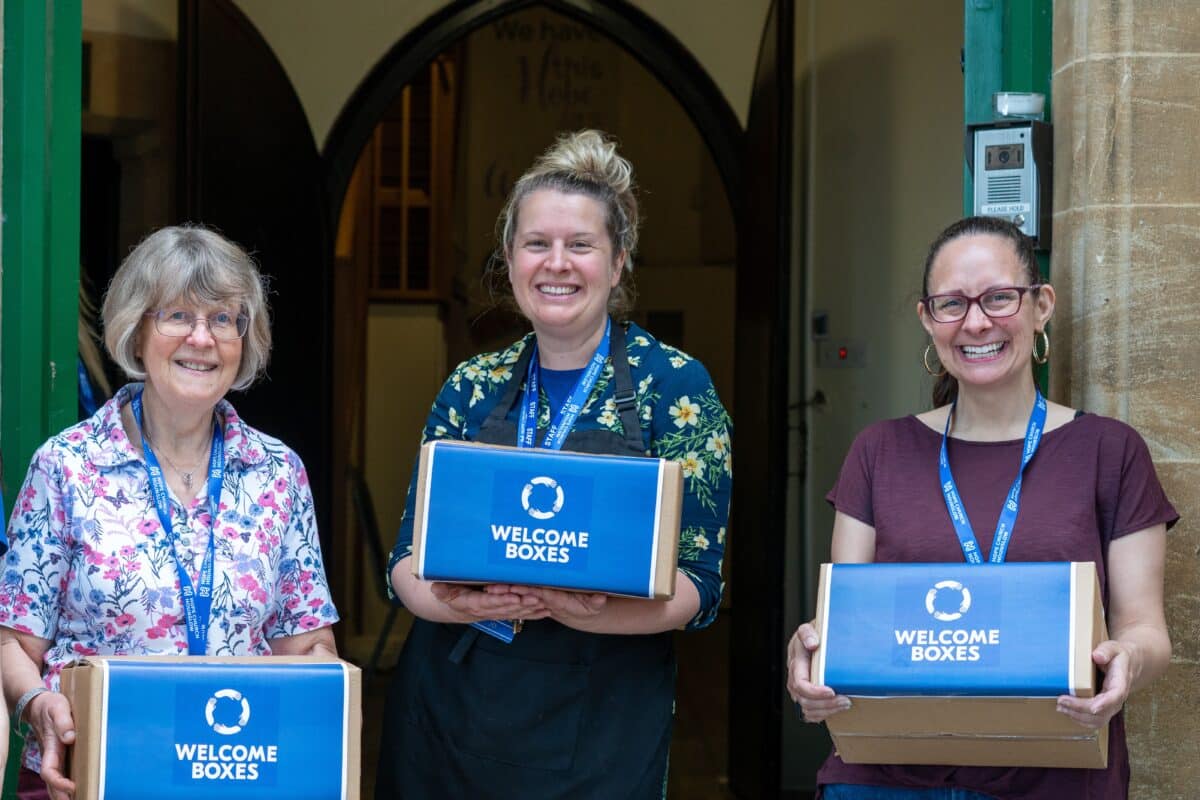 Welcome boxes