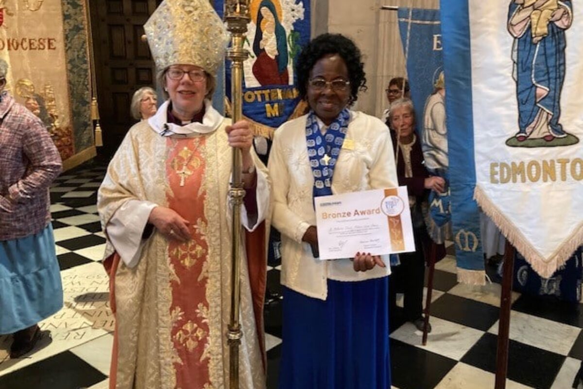 Group photo from the Mother's Union service