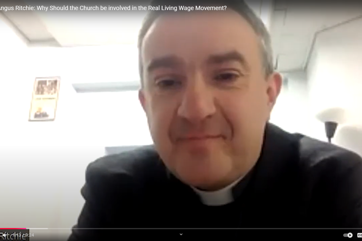 Screenshot of Revd Canon Dr Angus Ritchie