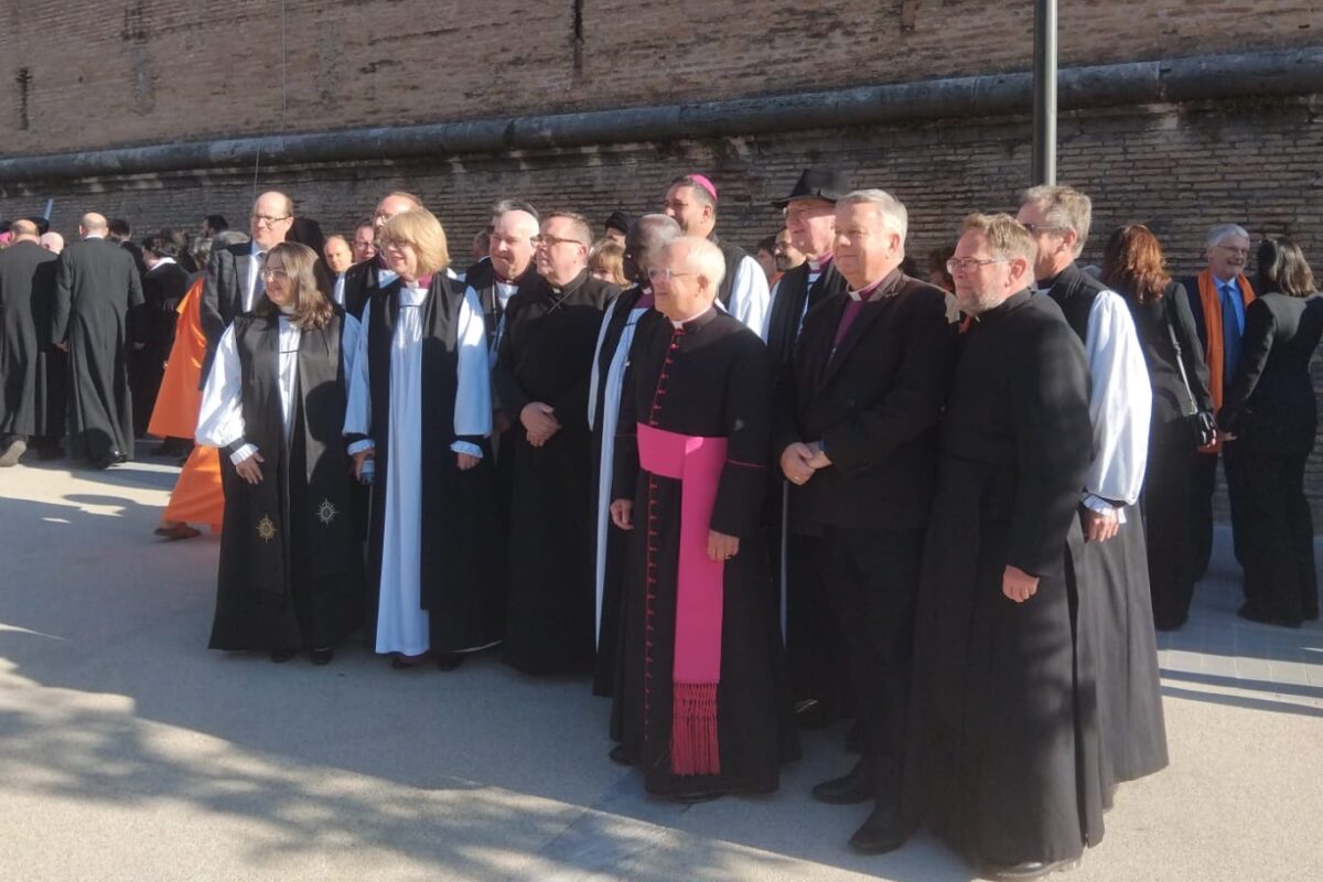 The bishops in the Vatican city