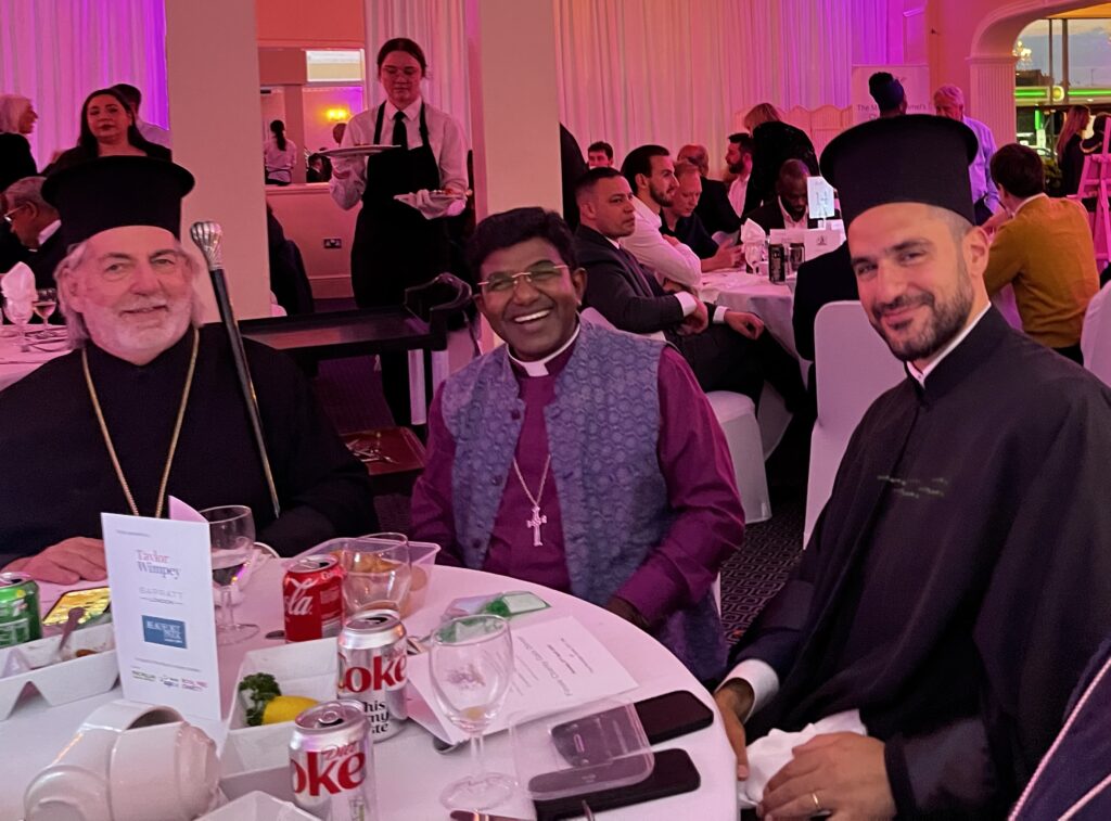 Bishop Anderson with Archbishop Nikitas