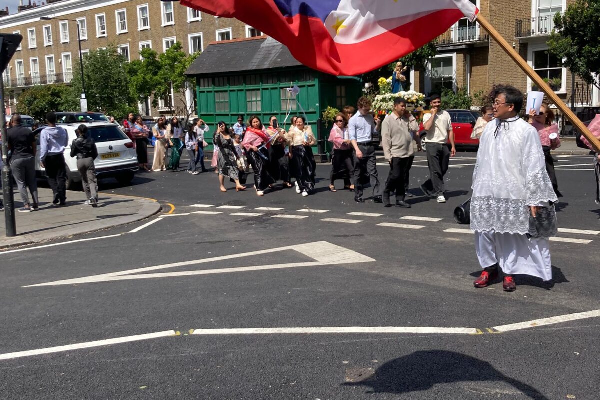 The street parade in Notting Hill
