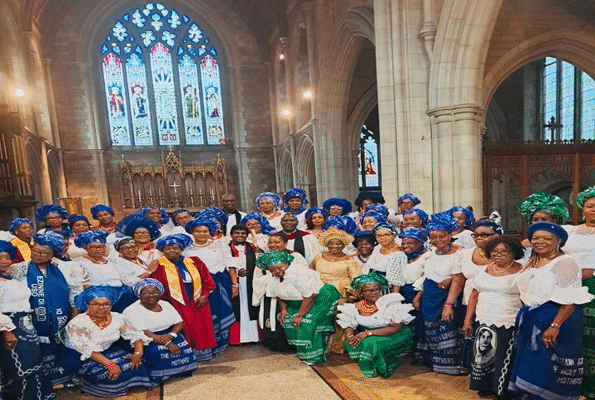 Image of Mothers union at the Anglican Igbo Church
