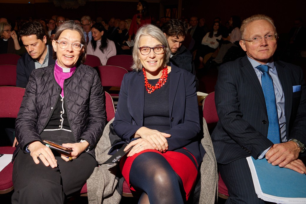 Bishop of Newcastle, Helen-Ann Hartley, Anna Dixon MP and Philip Lower (former Governor of Reserve Bank of Australia)