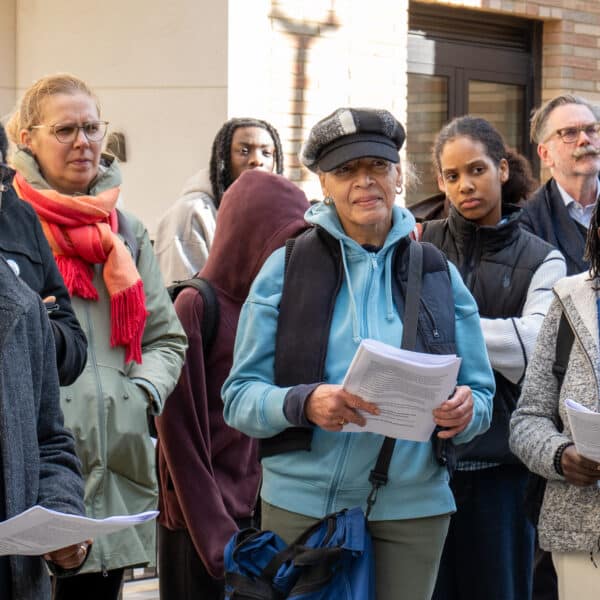 Image from the racial justice pilgrimage.