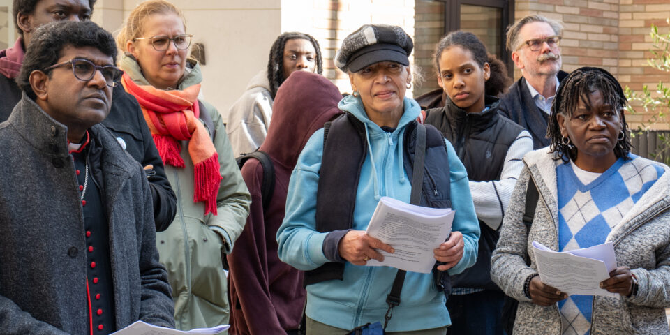 Image from the racial justice pilgrimage.