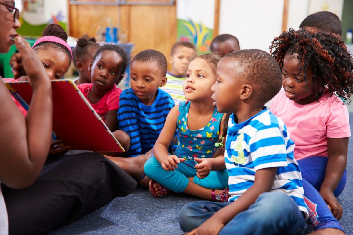 Children in Sunday School
