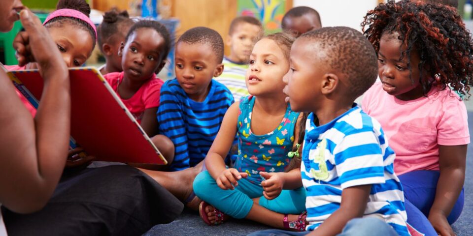 Children in Sunday School