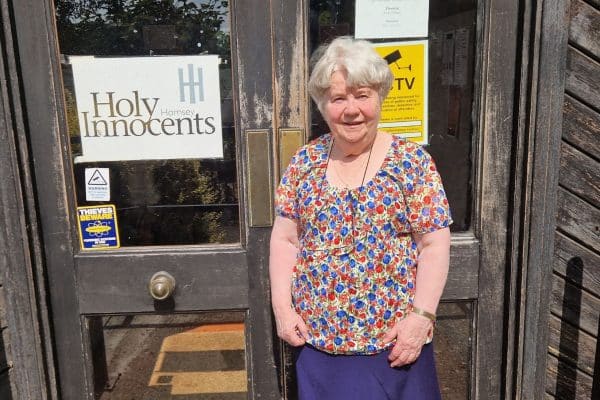 Brenda Barwick at Holy Innocents