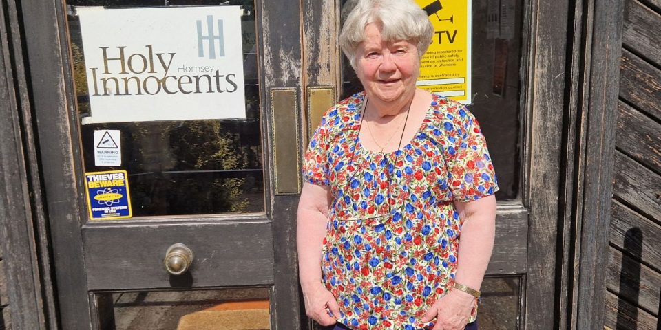 Brenda Barwick at Holy Innocents