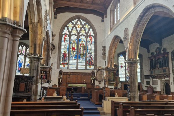 Inside St Olave's Hart Street