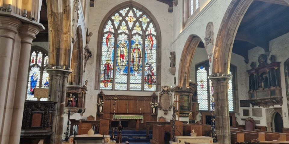 Inside St Olave's Hart Street
