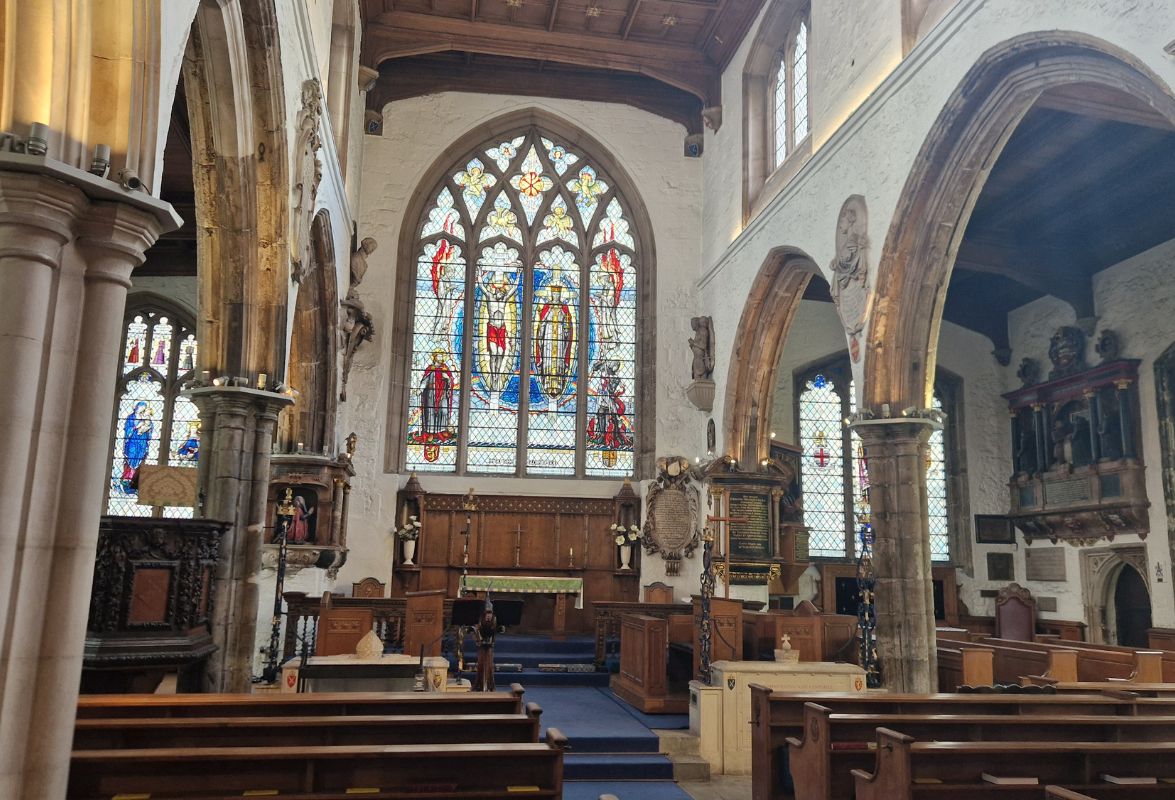 Inside St Olave's Hart Street